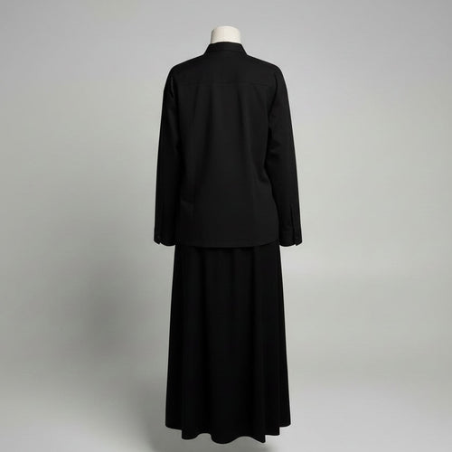 Chemise Tressée Noir