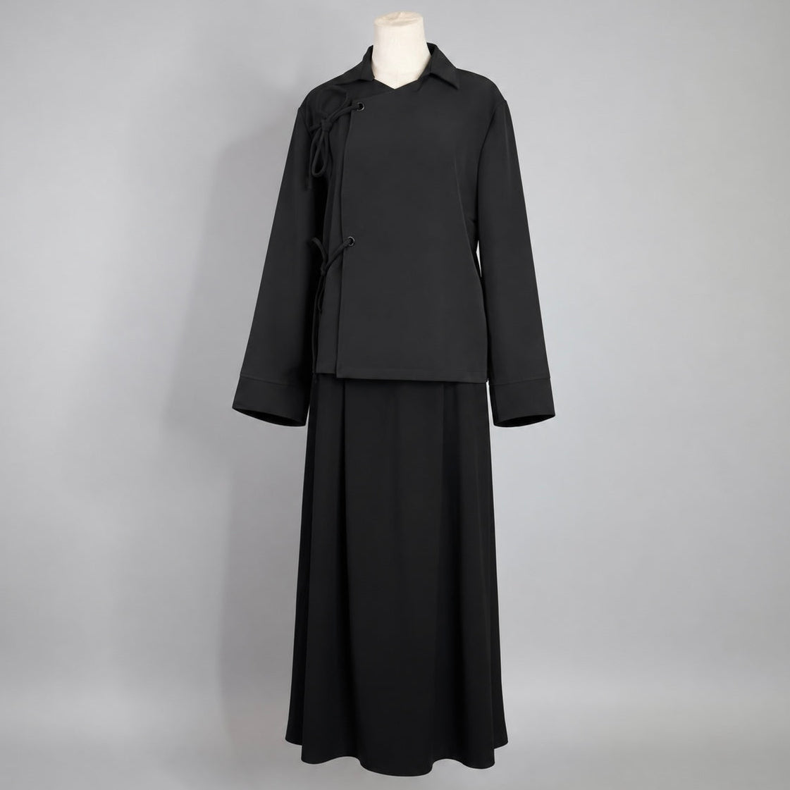 Veste nouée noire – NAYLA