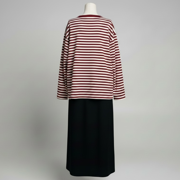 Marinière Ample Prune