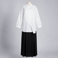 Chemise asymétrique - Blanche