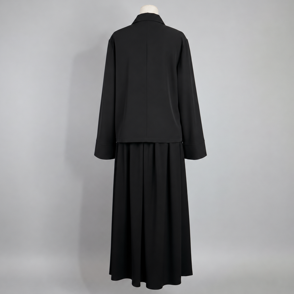 Veste nouée noire – NAYLA